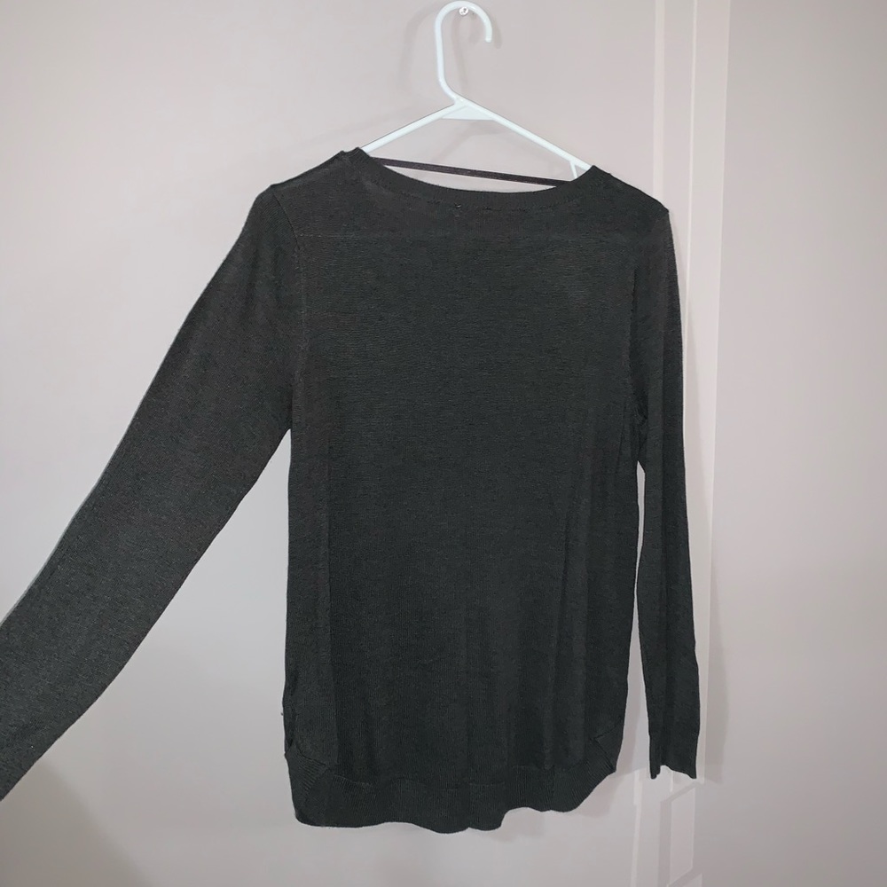 Cupio Gray Basic Sweater - image 3